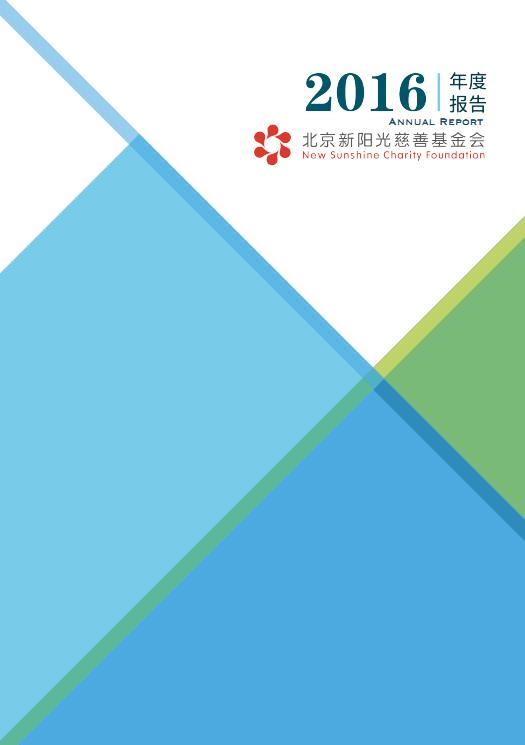 北京新阳光慈善基金会2016年度工作报告