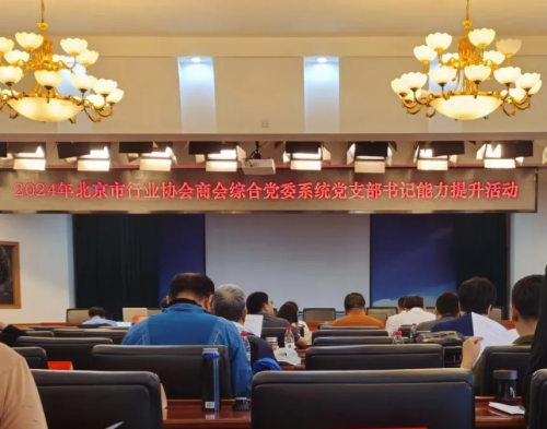【党建动态】新阳光党支部参加北京市行业协会商会综合党委党支部书记能力提升活动